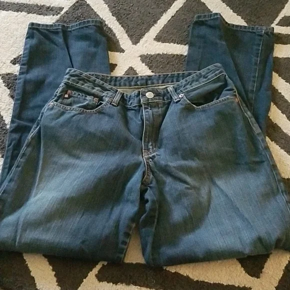 Ralph Lauren Blue Flare & Wide Leg Jeans - Picture 2 of 6